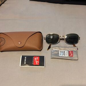Ray-Ban Classic Gold Frame Sunglasses
